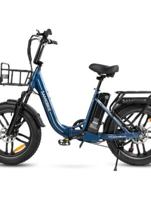 20 Zoll Klapp E-Bike 250W Pedelec – Faltrad Elektrofahrrad, 100km Reichweite, bis 25 km/h, Alu