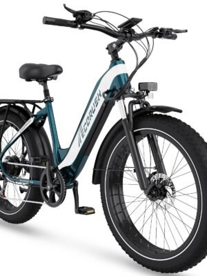 ECORUSH ECO R3 E-Bike 26"×4,0 Fat Tire – 48V 20Ah, 250W, NFC, Damen Herren Elektrofahrrad