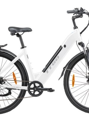 28 Zoll Trekking E-Bike 20Ah – Elektrofahrrad Herren Damen, 120km Reichweite, 7-Gang, Pedelec Citybike
